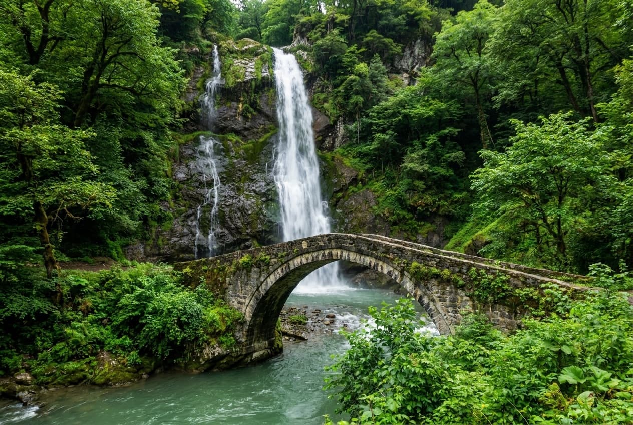 Makhuntseti Waterfall